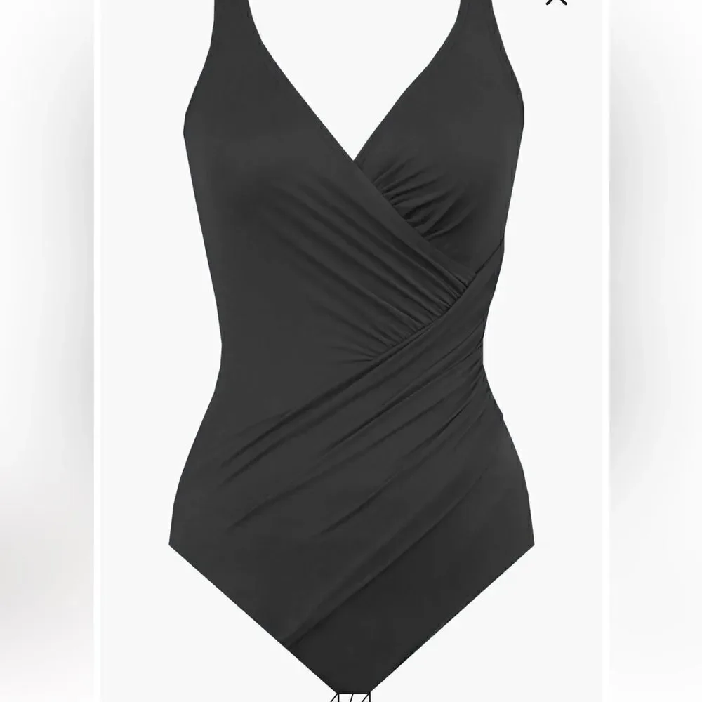 Miraclesuit Must Haves Oceanus One Piece Swimsuit size 18 NWT $180